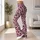 Dusty Rose Leopard Spots for Studio Yoga and Everyday Activewear Leggings - 12
