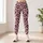 Dusty Rose Leopard Spots for Studio Yoga and Everyday Activewear Leggings - 6