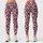 Dusty Rose Leopard Spots for Studio Yoga and Everyday Activewear Leggings - 1