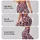 Dusty Rose Leopard Spots for Studio Yoga and Everyday Activewear Leggings - 2