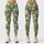 White Daisy Meadow with Golden Centers for Spring Fitness and Outdoor Yoga Leggings - 3