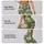 White Daisy Meadow with Golden Centers for Spring Fitness and Outdoor Yoga Leggings - 2