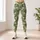 White Daisy Meadow with Golden Centers for Spring Fitness and Outdoor Yoga Leggings - 6