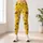 Cheerful Honey Bees and Golden Yellow Blooms for Sunny Outdoor Fitness and Yoga Days Leggings - 4