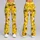 Cheerful Honey Bees and Golden Yellow Blooms for Sunny Outdoor Fitness and Yoga Days Leggings - 9