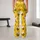 Cheerful Honey Bees and Golden Yellow Blooms for Sunny Outdoor Fitness and Yoga Days Leggings - 10