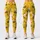 Cheerful Honey Bees and Golden Yellow Blooms for Sunny Outdoor Fitness and Yoga Days Leggings - 1