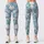 White Geese And Daisies For Cheerful Springtime Everyday Wear For Nature Loving Women Leggings - 3