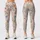 Coral Blue Wildflowers for Yoga, Pilates and Everyday Errands Leggings - 3