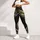 Olive Woodland Camo And Charcoal Colorblock For Yoga And Trail Training Leggings - 4