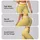 Sunny Yellow and Ivory Horizontal Stripes for Yoga, Pilates and Everyday City Style Leggings - 8