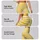 Sunny Yellow and Ivory Horizontal Stripes for Yoga, Pilates and Everyday City Style Leggings - 2