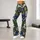 Ivory Cobalt Wildflowers for Yoga, Running and Everyday Activewear Leggings - 10