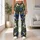 Ivory Cobalt Wildflowers for Yoga, Running and Everyday Activewear Leggings - 11