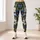 Ivory Cobalt Wildflowers for Yoga, Running and Everyday Activewear Leggings - 6