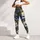 Ivory Cobalt Wildflowers for Yoga, Running and Everyday Activewear Leggings - 5