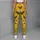 Golden Honey Bees for Sunny Outdoor Fitness and Cheerful Springtime Adventures Leggings - 6