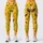 Golden Honey Bees for Sunny Outdoor Fitness and Cheerful Springtime Adventures Leggings - 3