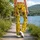 Golden Honey Bees for Sunny Outdoor Fitness and Cheerful Springtime Adventures Leggings - 12