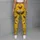 Golden Honey Bees for Sunny Outdoor Fitness and Cheerful Springtime Adventures Leggings - 5