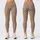 Warm Taupe and Ivory Polka Dots for Everyday Studio-to-Street Style for Women Leggings - 3