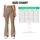 Warm Taupe and Ivory Polka Dots for Everyday Studio-to-Street Style for Women Leggings - 7