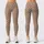 Warm Taupe and Ivory Polka Dots for Everyday Studio-to-Street Style for Women Leggings - 1
