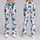 Blue Teal And Pink Polka Dots For Yoga And Everyday Activewear Leggings - 9
