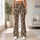 Tan And Black Leopard Spots For Gym Training, Running, And Weekend Athleisure Women Leggings - 11