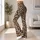 Tan And Black Leopard Spots For Gym Training, Running, And Weekend Athleisure Women Leggings - 12