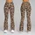 Tan And Black Leopard Spots For Gym Training, Running, And Weekend Athleisure Women Leggings - 9