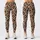 Tan And Black Leopard Spots For Gym Training, Running, And Weekend Athleisure Women Leggings - 3