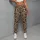 Tan And Black Leopard Spots For Gym Training, Running, And Weekend Athleisure Women Leggings - 4