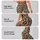 Tan And Black Leopard Spots For Gym Training, Running, And Weekend Athleisure Women Leggings - 2