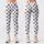 Sky Blue and Black Polka Dots for Yoga, Pilates, Commuting and Everyday Wear Leggings - 3