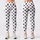 Sky Blue and Black Polka Dots for Yoga, Pilates, Commuting and Everyday Wear Leggings - 1