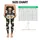 White Daisy Blooms on Midnight Black for Spring Workouts and Everyday Wear for Women Leggings - 1