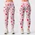 Red Heart Scatter On Charcoal For Valentine Romance And Everyday Activewear Leggings - 3