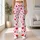 Red Heart Scatter On Charcoal For Valentine Romance And Everyday Activewear Leggings - 10