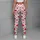 Red Heart Scatter On Charcoal For Valentine Romance And Everyday Activewear Leggings - 4
