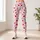 Red Heart Scatter On Charcoal For Valentine Romance And Everyday Activewear Leggings - 6