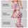Red Heart Scatter On Charcoal For Valentine Romance And Everyday Activewear Leggings - 2
