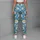 Blue Daisy Blooms for Sunny Outdoor Workouts and Cheerful Everyday Activewear Style Leggings - 6