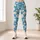 Blue Daisy Blooms for Sunny Outdoor Workouts and Cheerful Everyday Activewear Style Leggings - 4