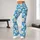 Blue Daisy Blooms for Sunny Outdoor Workouts and Cheerful Everyday Activewear Style Leggings - 11