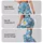 Blue Daisy Blooms for Sunny Outdoor Workouts and Cheerful Everyday Activewear Style Leggings - 2