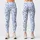 Light Blue Leopard Spots for Gym Training and Weekend Athleisure Wear for Active Women Leggings - 3