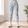 Light Blue Leopard Spots for Gym Training and Weekend Athleisure Wear for Active Women Leggings - 6
