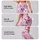 Pink Butterfly And Whirling Floral Motifs For Bright Everyday Style And Outdoor Wear Leggings - 2
