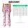 Pink Butterfly And Whirling Floral Motifs For Bright Everyday Style And Outdoor Wear Leggings - 7